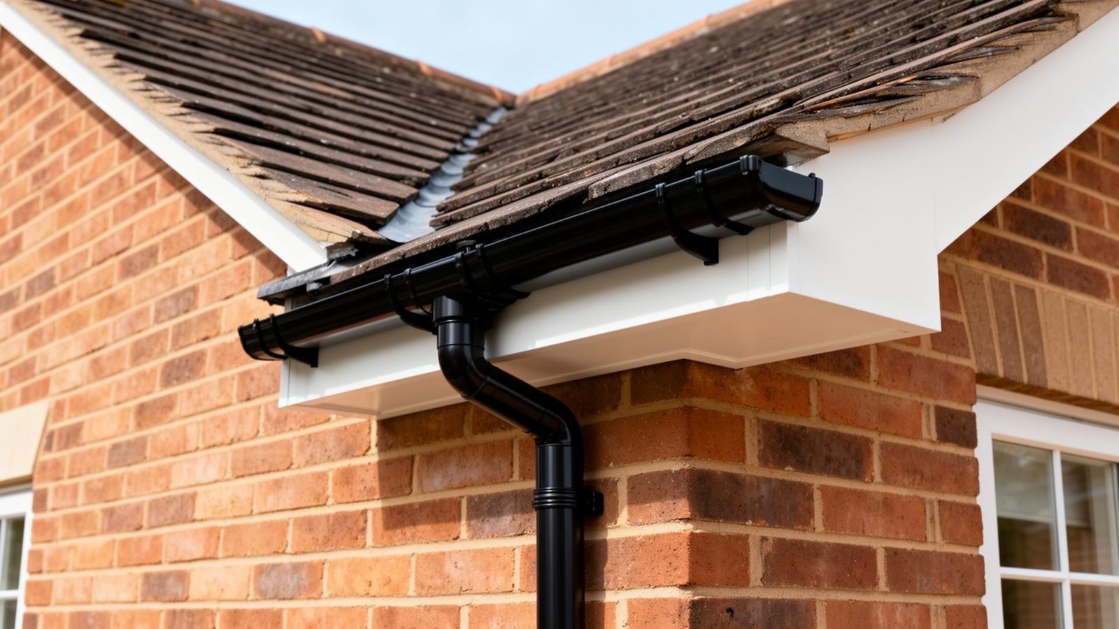 Guttering & Fascias work on a UK home - photo 4