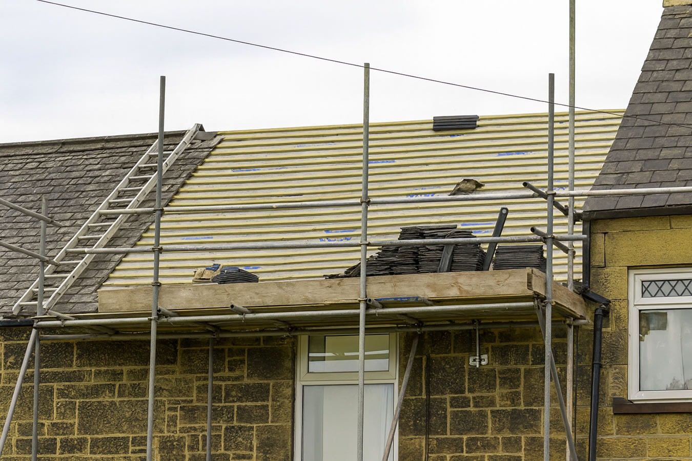 Pitched Roofing work on a UK home - photo 5