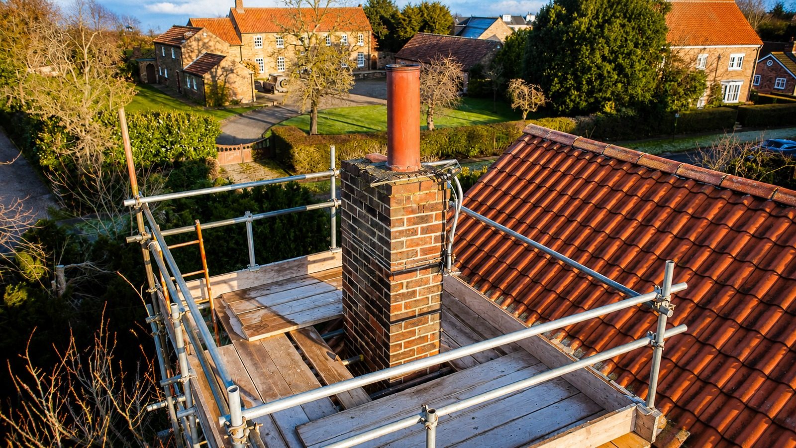 Chimney & Flashing work on a UK home - photo 2