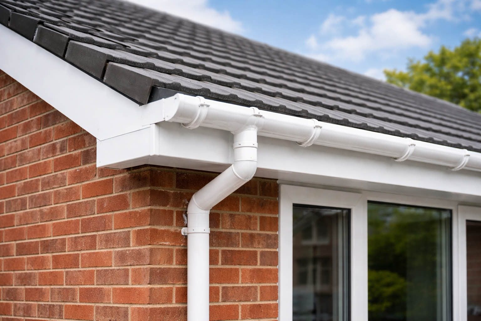Guttering & Fascias work on a UK home - photo 2